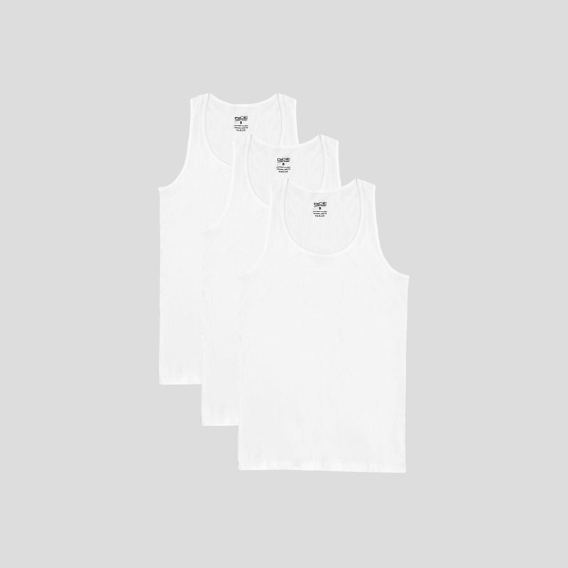 حمالة 100% قطن - عبوة من 3 قطع - White